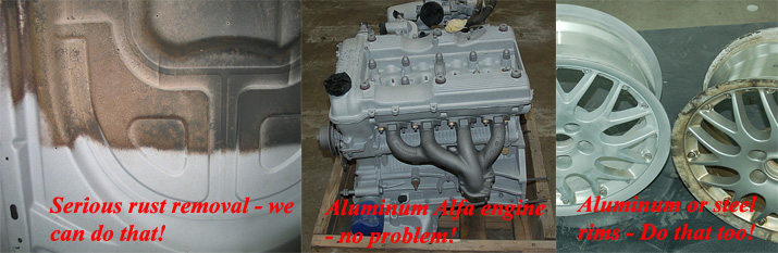 The Soda Pro soda blast parts